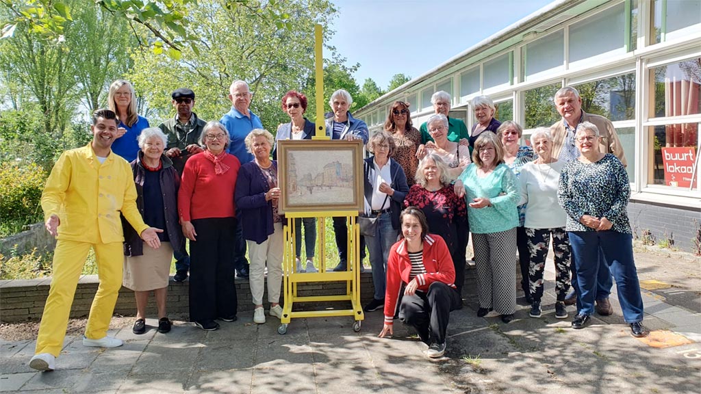 Uitreiking Van Goghprijs aan Eefje van het Buurtlokal Filmwijk